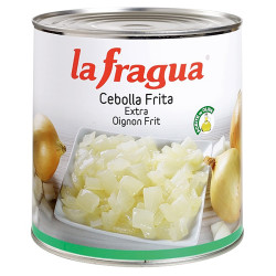 CEBOLLA FRITA EN AC. DE OLIVA LATA 6/3Kg